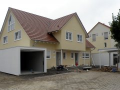 Bauverlauf Zwei-Familienhaus